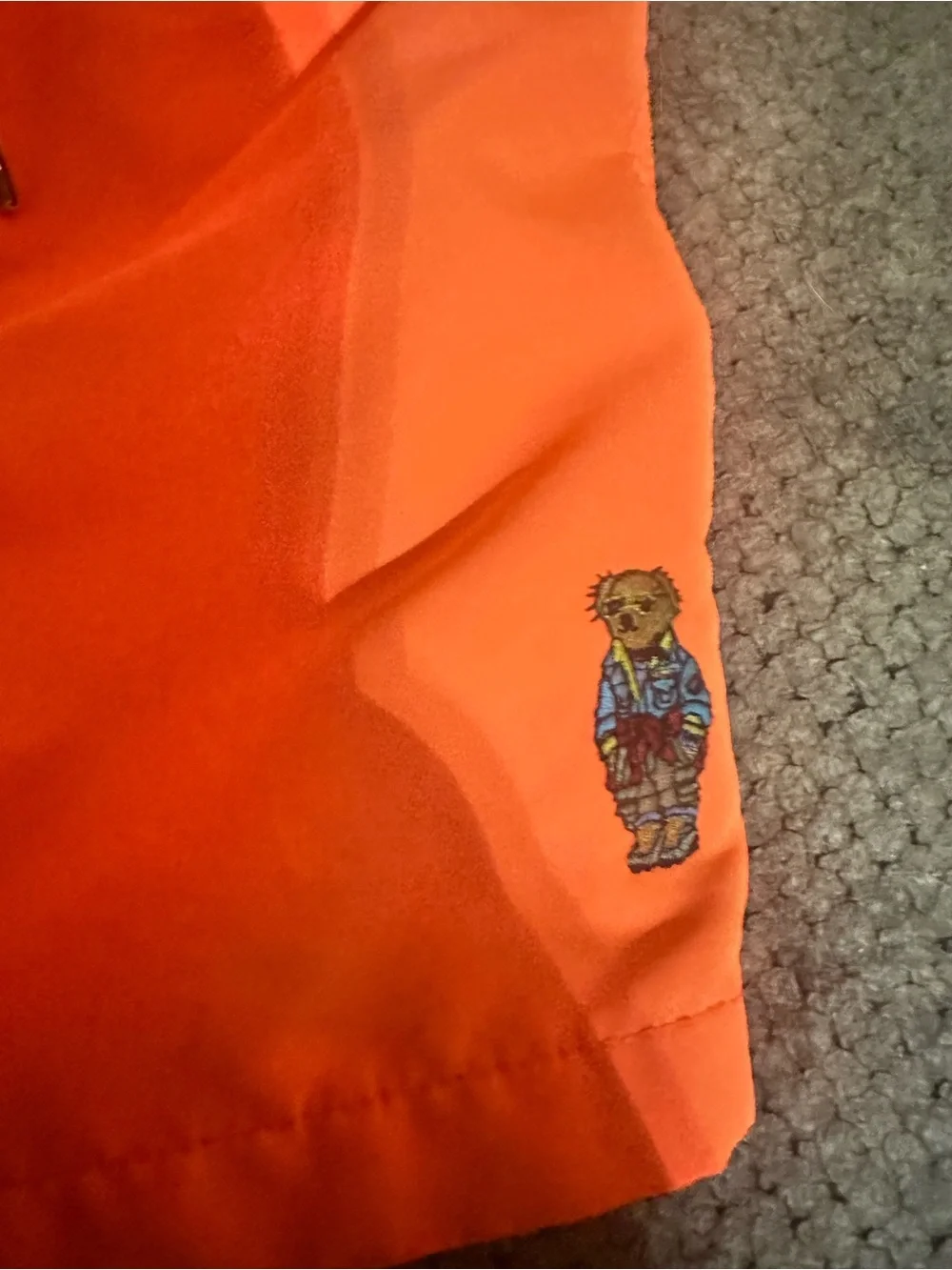 Polo by Ralph Lauren Bright Orange Kids Swim Trunks